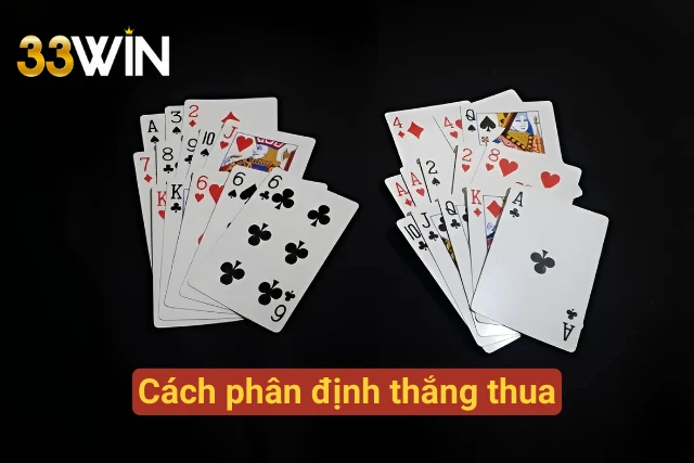 Kết quả thắng thua trong từng ván bài